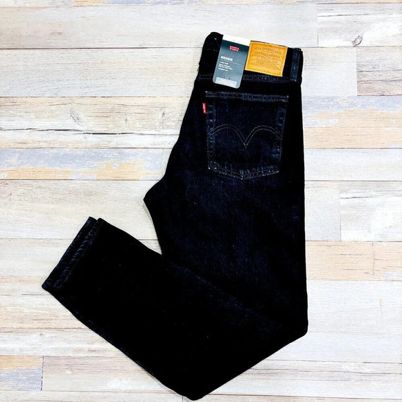 LEVI'S Wedgie black tapered women's jeans - Picture 4 of 12